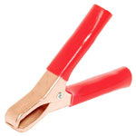 Mueller BU-46A-2 Mini Battery Clip Copper Plated Steel 29mm Clamp