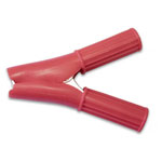Mueller BU-46A-2L Mini Battery Clip Red Copper Clamp Range 29mm Length 74mm
