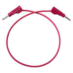 Mueller BU-P4911B-36-2 Test Lead 0.9m Red Stackable Banana Plug 18AWG