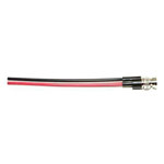 Mueller BU-P4970 Test Lead BNC Plug Red/Black 177mm PVC 20 AWG Wires