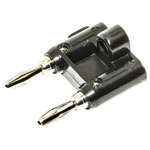 Mueller BU-PMDP-0 Jack Plug Black 4 mm Banana Connectors 1pc Polypropylene