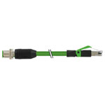 Murrelektronik 7000-44711-7962000 Connector M12 x 1 Plug RJ45 20m