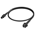 Neutrik 1028916 Power Cable 3m Black Male/Female powerCON TRUE1 Certified