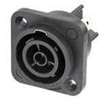 Neutrik NAC3FPX-TOP Mains Connector Socket 3+PE Pins Built-in