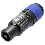 Neutrik NAC3FXXA-W-L PowerCON Socket 16A Blue Lockable 2+PE 1pc