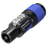 Neutrik NAC3FXXA-W-S powerCON Socket 16A Blue Lockable Connector 2+PE