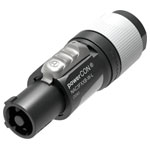 Neutrik NAC3FXXB-W-L powerCON Socket 16A Lockable Grey 2+PE Pins