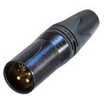 Neutrik NC10MXX-14-B XLR Connector Plug Straight 10 Pins Black