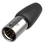 Neutrik NC5MX1-TOP X-TOP XLR Connector 5-Pin Black Heavy-Duty Outdoor Use