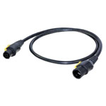 Neutrik NKPF-M-A-1.5 Current Cable 1.50m PowerCon Socket-Plug Black