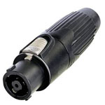 Neutrik NLT8FXX-BAG Speakon Audio Jack 8-Pin Black Secure Locking