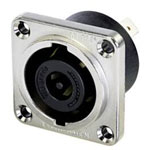 Neutrik NLT8MPXX Audio Jack 8 Pins Secure Lock Black/Silver