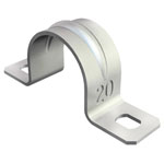 OBO Bettermann 1018205 Cable Clip Metal Zweilappige Attachment Clip