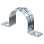OBO Bettermann 1018337 Cable Clip Metal Zweilappige for Cables & Pipes