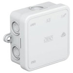 OBO Bettermann 2000016 Junction Box 75x75mm Cable Entry 8-14mm Terminal Cover