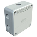 OBO Bettermann 2001802 Junction Box IP67 110x110x50 mm Grey Halogen-Free