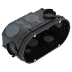 OBO Bettermann 2003723 Device Box Air-tight Membrane Inserts 10 pcs