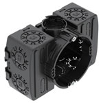 OBO Bettermann 2003725 Dry Lining Box 60x46mm 10 pcs Flush-mounted