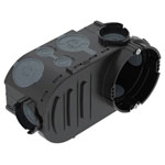 OBO Bettermann 2003727 Windproof Dry Lining Box 60mm x 67mm 10 pcs