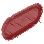 OBO Bettermann 2003762 Lid 25 pcs - Red with Signal Bristles
