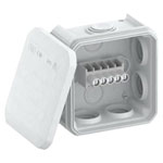 OBO Bettermann 2007432 T-Series Junction Box 90x90x52mm IP55 Grey-White