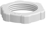 OBO Bettermann 2043165 PG16 Plastic Light Grey Locknut 1pc DIN 46320