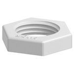 OBO Bettermann 2049511 Locknut M16 PG16 Plastic Light Grey 1pc DIN 46319