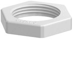 OBO Bettermann 2049546 Metric Plastic Locknut M25 PG25 Light Grey