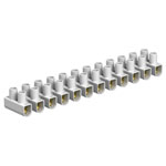 OBO Bettermann 2056372 Screw Terminal 12-Pin Steel Twist'n'Pull White