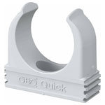 OBO Bettermann 2149010-100 Pipe Clamp 100 pcs Grey for Metric Conduits