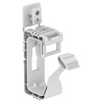 OBO Bettermann 2205404 Bundle Clip Light Grey 6mm Mounting Holes 1pc