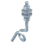 OBO Bettermann 3453820 Ceiling Hook M6 x 70 mm with Washers & Nut