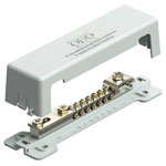 OBO Bettermann 5015073 Potential Equalisation Bar 100kA Grey Poly Base