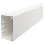 OBO Bettermann 6191215 Cable Duct 2000x110x60mm Pure White Perforated