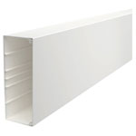 OBO Bettermann 6191312 Cable Duct 2000x210x80mm Pure White Wall Channel