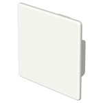 OBO Bettermann 6193285 End Piece 60x60mm Pure White for WDK Channels