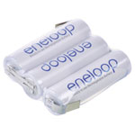 Panasonic 129673 eneloop Battery Pack 3x AA F1x3 NiMH 3.6V 1900mAh