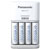 Panasonic 52017E40 Charger BQ-CC17 + 4x Precharged NiMH AA Batteries
