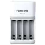 Panasonic 52055E02 BQ-CC55 Battery Charger NiMH LED Status Wall Socket