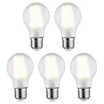 Paulmann 29090 LED Bulbs 5-pack E27 7W 2700K Warm White Light