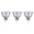 Paulmann 29140 LED Monochrome GU4 4.2W Warm White 3 Pack 2700K EEC F