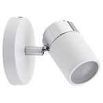 Paulmann 66710 Zyli Bathroom Wall Light 10W IP44 GU10 White Chrome