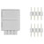 Paulmann 70490 YourLED Connector 1.8x1.3cm Connects Cut LED Stripes