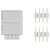 Paulmann 70490 YourLED Connector 1.8x1.3cm Connects Cut LED Stripes