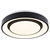 Paulmann 70544 LED Ceiling Light Black Rainbow Effect Dimmable Tunable White
