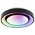 Paulmann 70544 LED Ceiling Light Black Rainbow Effect Dimmable Tunable White