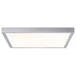 Paulmann 70652 Lunar LED Panel 27.5W Warm White Chrome Matt Flat Design