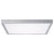 Paulmann 70652 Lunar LED Panel 27.5W Warm White Chrome Matt Flat Design