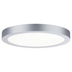Paulmann 70983 Abia LED Panel 22W Warm White Matt Chrome Modern Design