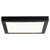 Paulmann 70985 Abia LED Panel 22W Warm White Black Matte Modern Design
